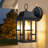 Dusk To Dawn Outdoor Wall Light, Waterproof Porch Sconce With Water Ripple Glass, Rust-resistant Exterior Lantern For House Or Garage (1-pack)