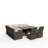 Algird Wicker 8 - Person Patio Conversation Set with Cushions