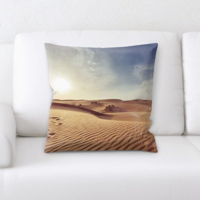 Housse et insert de coussin carré sahra