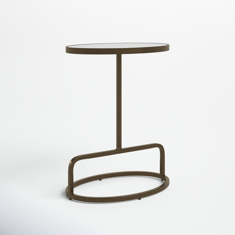 Bethany Marble Tray Top End Table