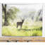 Tapisserie solitary antilope park landscape-28486753