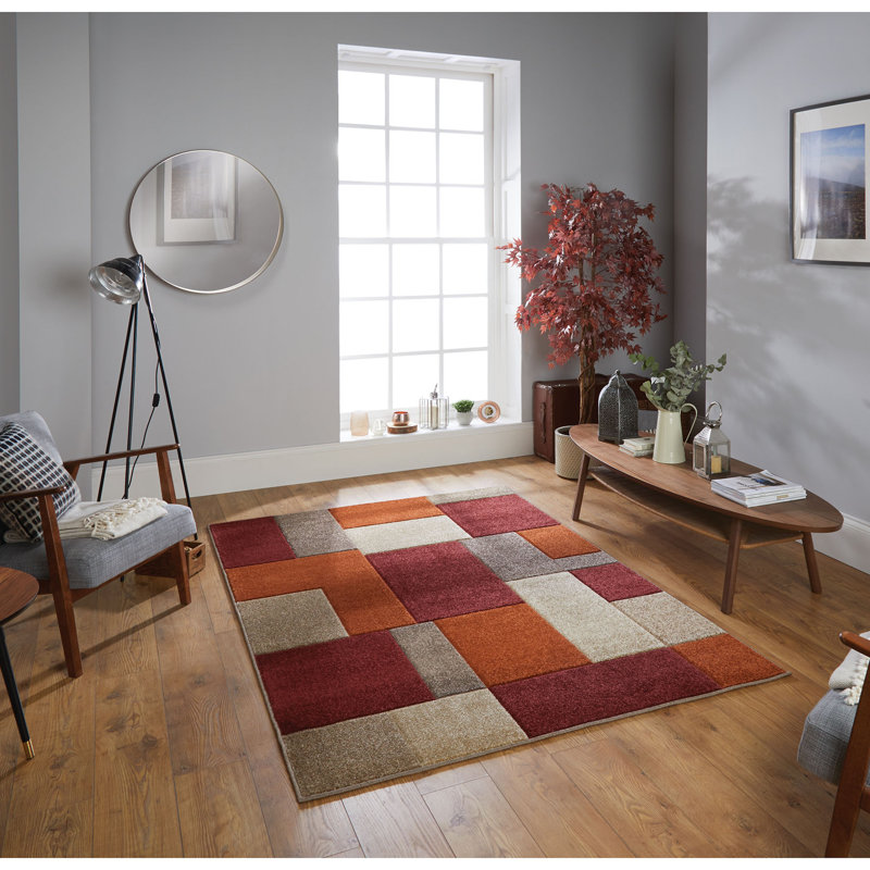 Ellender Geometric Area Rug, Rectangle 200 x 285 cm