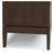 Harper Solid Hardwood Sideboard Buffet in Walnut Brown
