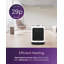 Emperial 2000W Ceramic Fan Heater - Mini Electric Space Heater, Portable, Built-in Thermostat, Oscillation, Energy Efficient