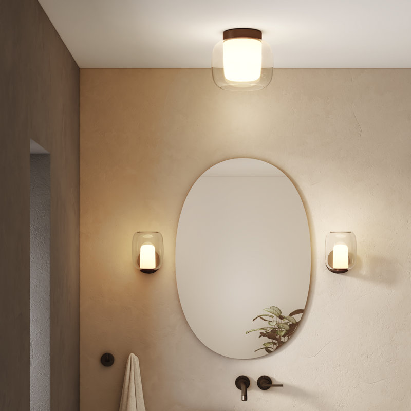 Aquina 1 - Light Flush Mount, Matte Black