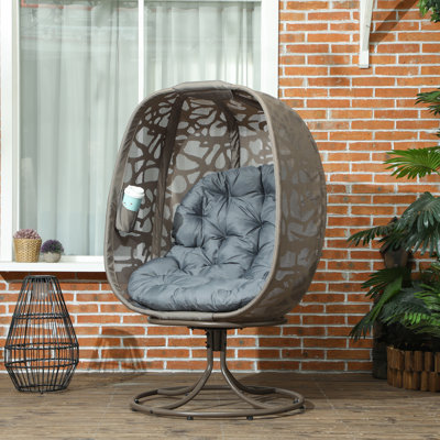 Steel Outdoor Armless Lounge Chair