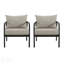 Fauteuil rond Leora