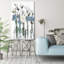 «Blue Romantic Blossoms» par Jane Slivka - Peinture-421963941-421963942