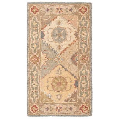 Tapis oriental en laine touffeté à la main Dunbar
