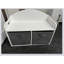 Kids Wooden Toy Box/Bench with Collapsible Fabric Drawers,Toy Storage Cabinet Organizer, White