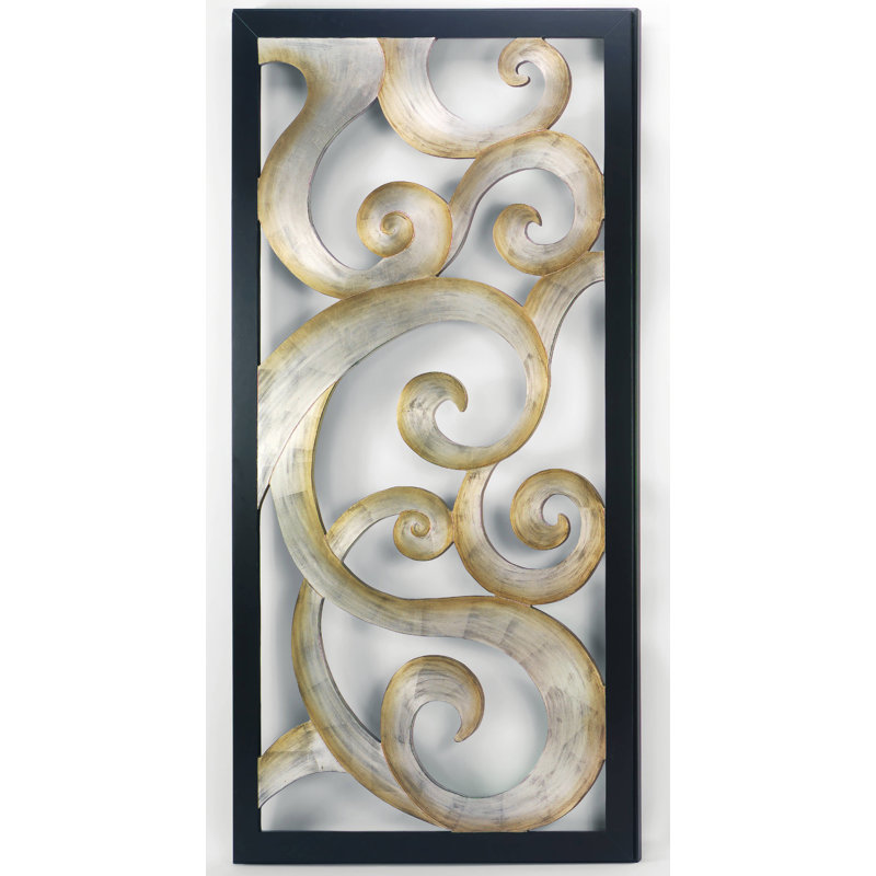Handmade Glam Abstract Wall Decor