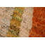 Tapis oriental marocain orange à motif géométrique orange 10 x 14