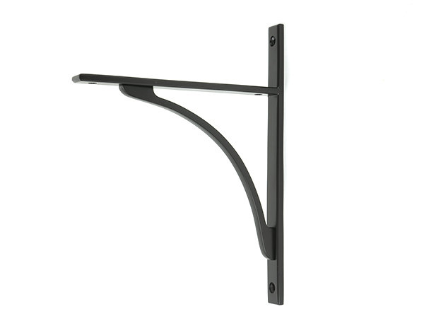 Apperley Shelf Bracket, 26cm H x 7.9cm W x 2cm D, Aged Bronze