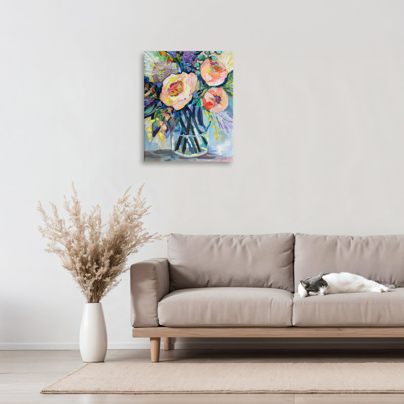 «Enraptured Blossoms Bouquet», conception de Jeanette Vertentes, H 20 po x l 16 po