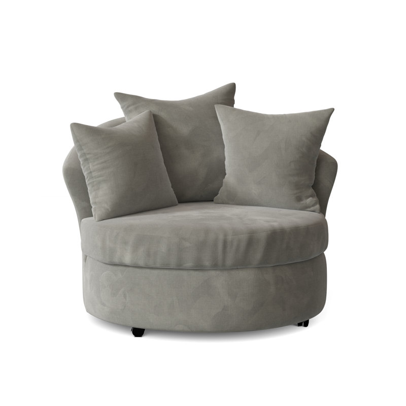 Fauteuil demi-tonneau Alsup, Abbington glace
