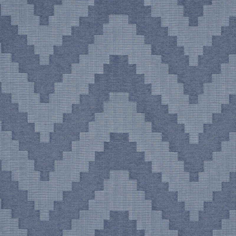 Verne Cotton Blend Fabric, Indigo