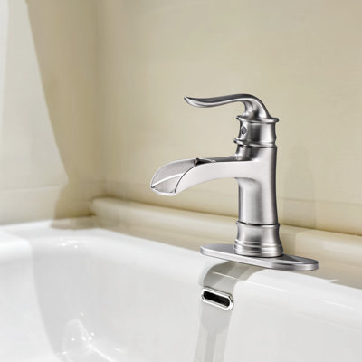 Waterfall Spout Bathroom Faucet