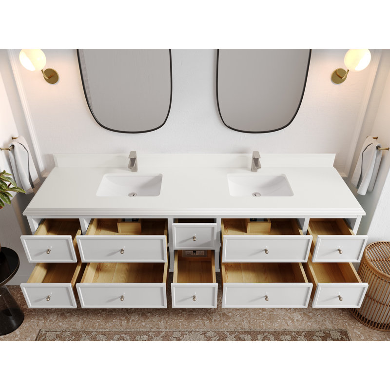 Meuble-lavabo double 84 po Roswell