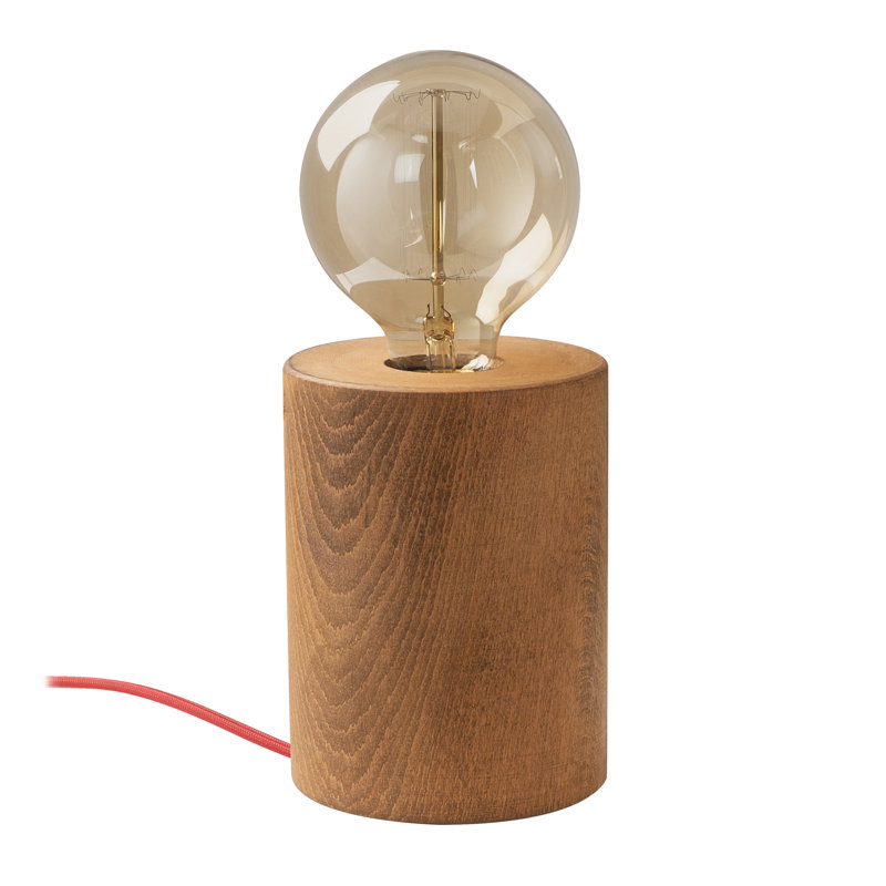 Lampe de table brune 5,91 po Sinead