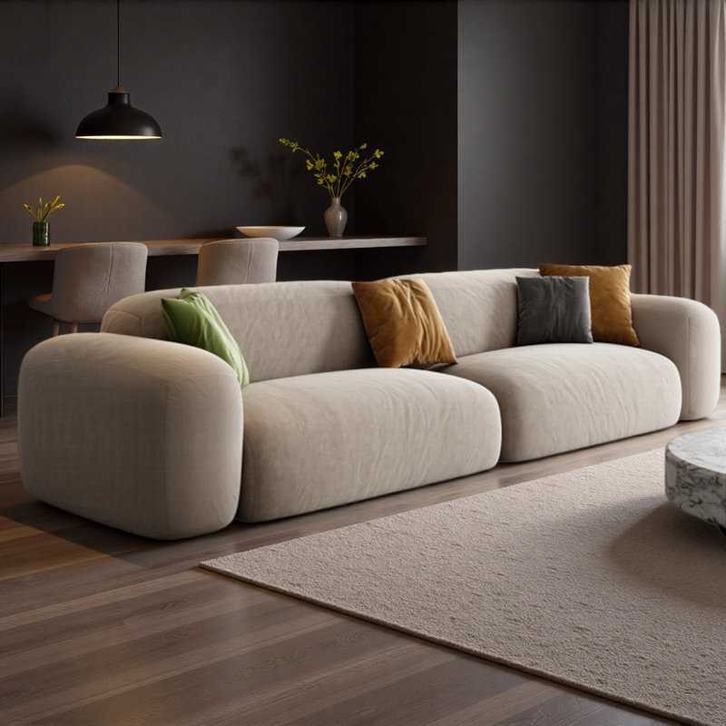 Canapé Minimalist Living, 3, H 27,56 po x l 82,68 po x P 39,37 po