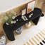 Console 59,20 po à rayures verticales uniques-2096161401