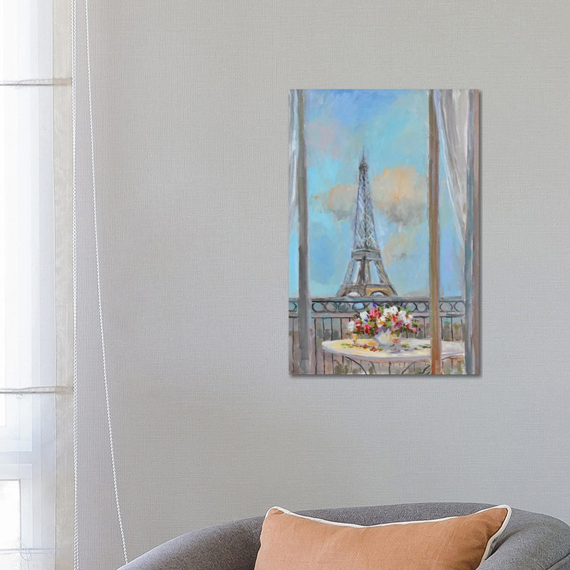 Tower View by Allayn Stevens - Painting on Canvas, 66.04cm H x 45.72cm W x 3.81cm D, Wrapped Canvas