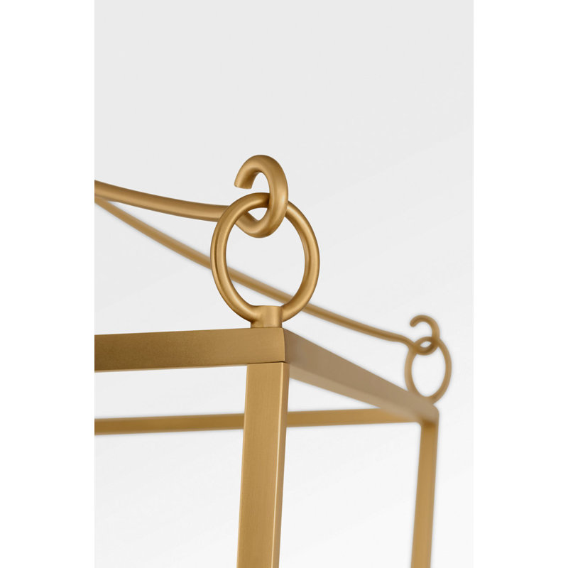 Carlyle Lantern, Burnished Brass, 4, 102.75" H x 24.38" W  x 24.38" D