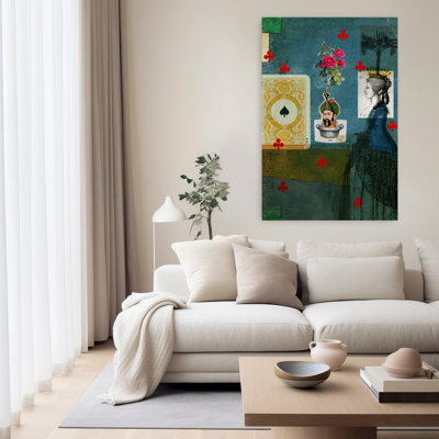 Contemporary Art Abstract Contemporary Wall Art 1 Piece Wrapped Canvas Wall Art