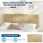 Lit plateforme en rotin avec tête de lit Boho
