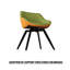 Ensemble de table de salle à manger en bois de polyuréthane 63 po-1741389336-1741389339