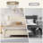 Hayden Boucle Upholstered Platform Bed with Soft Rounded Corners-597151286-597151280