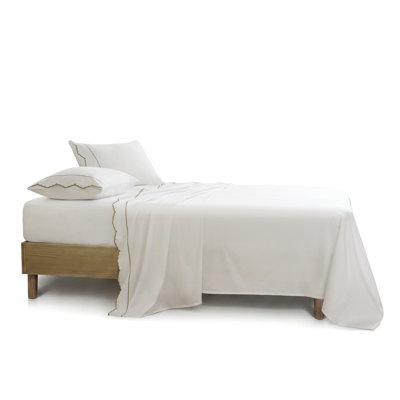 4 Pieces Cal King Cotton Sheet Set,Linen