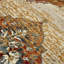 Tapis oriental à médaillon vieilli Dovev-1572983521
