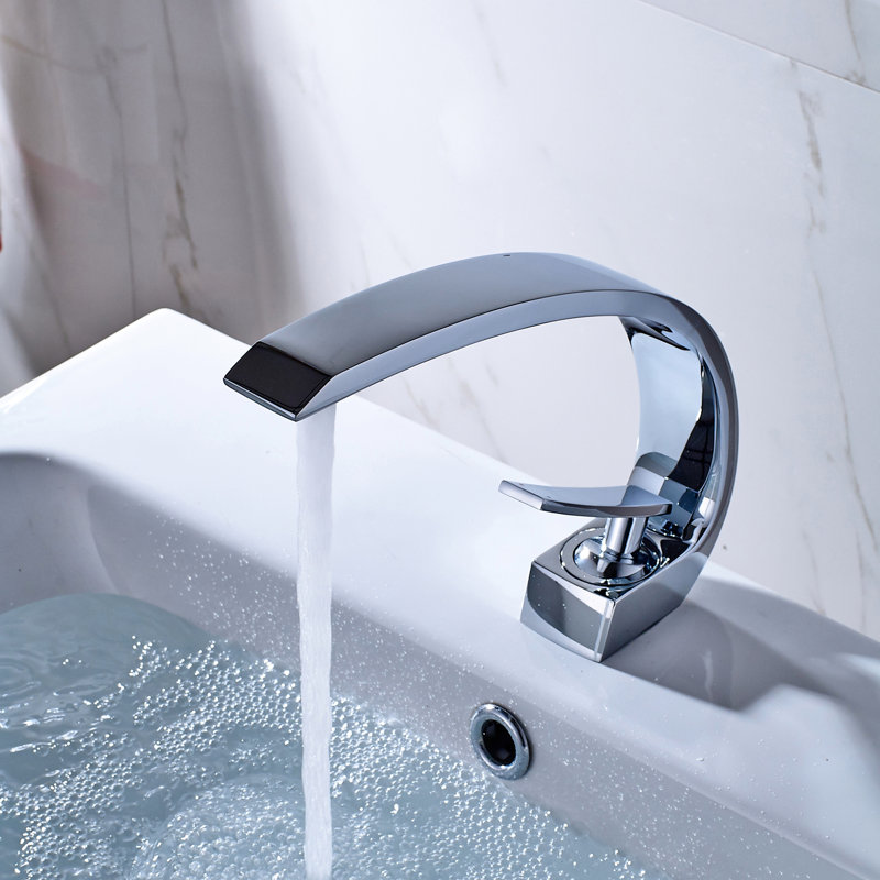 Robinet de lavabo Modern, Argent