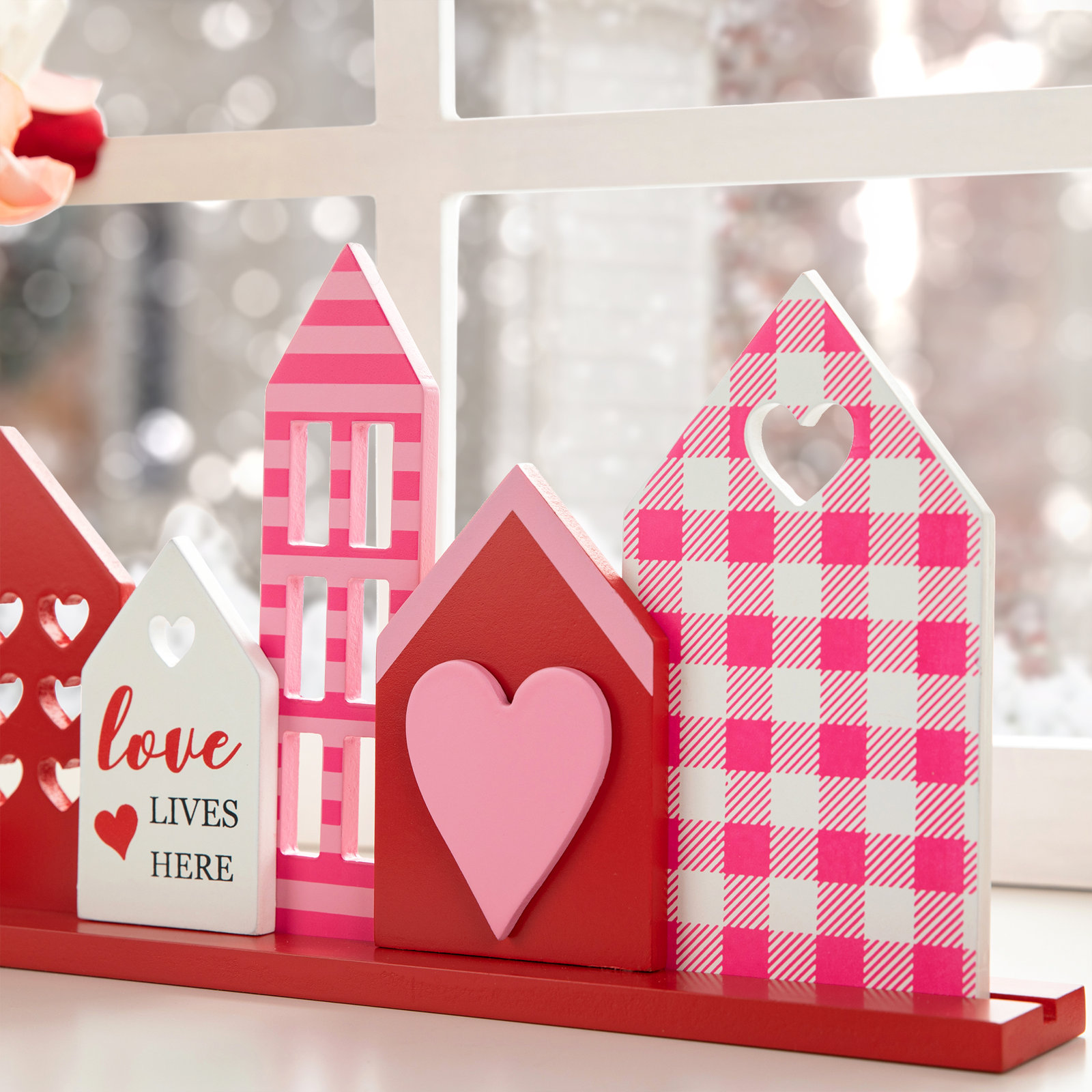 Montclair Wooden House Holiday Accent