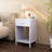 Nightstand With Drawer And Open Shelf-1857486647