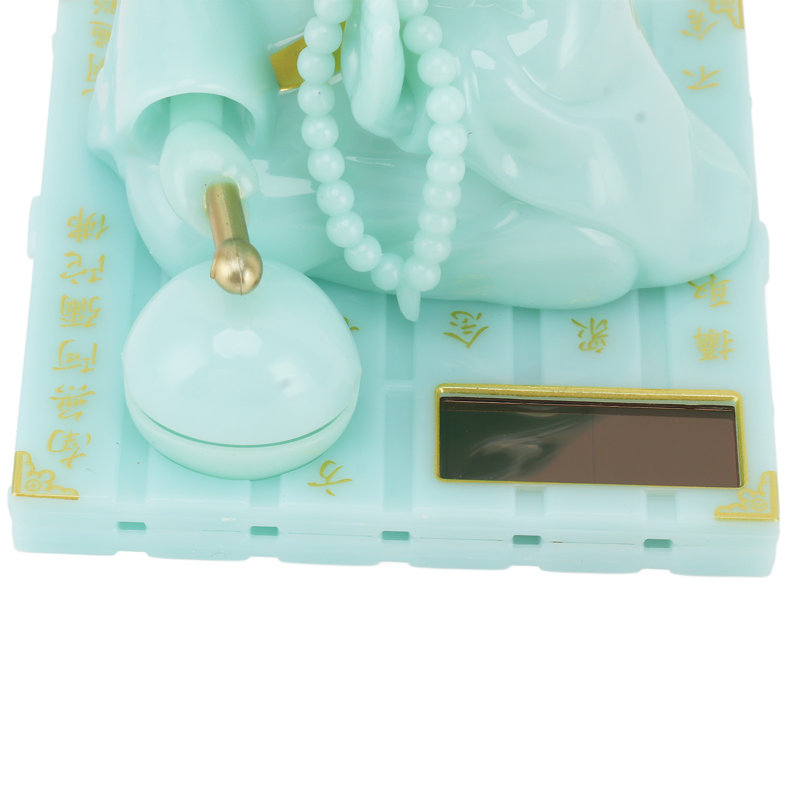 Petit moine, figurine de Bouddha chinois faisant un signe de tête solaire, tableau de bord de voiture, décorations pour la maison, moyen