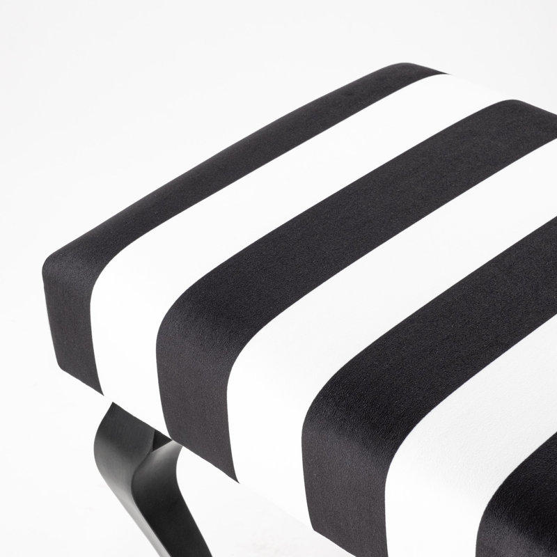 Marauder 100% Polyester Upholstered Bench, H45 x W60 x D40cm