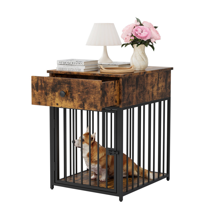 Meuble-cage pour chien
