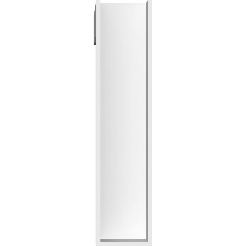 Support standard en uréthane standard avec extrémités en bloc, brun clair apprêté Carmel, H 22 po x l 5 po x P 16 po