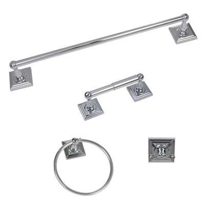 Ensemble de quincaillerie de salle de bain Delaney 700 Series Sequoia en chrome poli