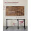 Adjustable Metal Base Desk Pedestal