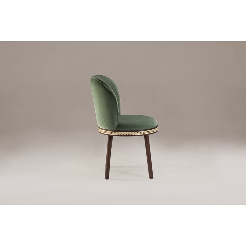 Alma Upholstered Dining Chair, Kiwi Velvet
