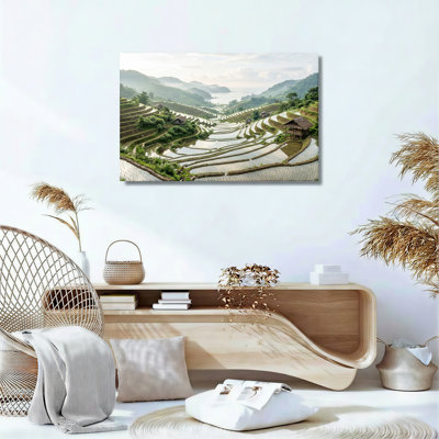 Rice Terraces Canvas Wall Art Set Of 1