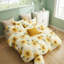 Ensemble de couette Mia Sunflower 100 % coton avec taies d'oreiller-2135653024
