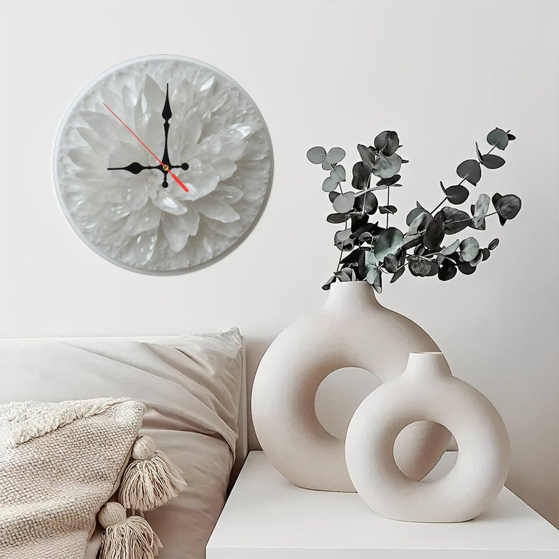 Art floral quartz
