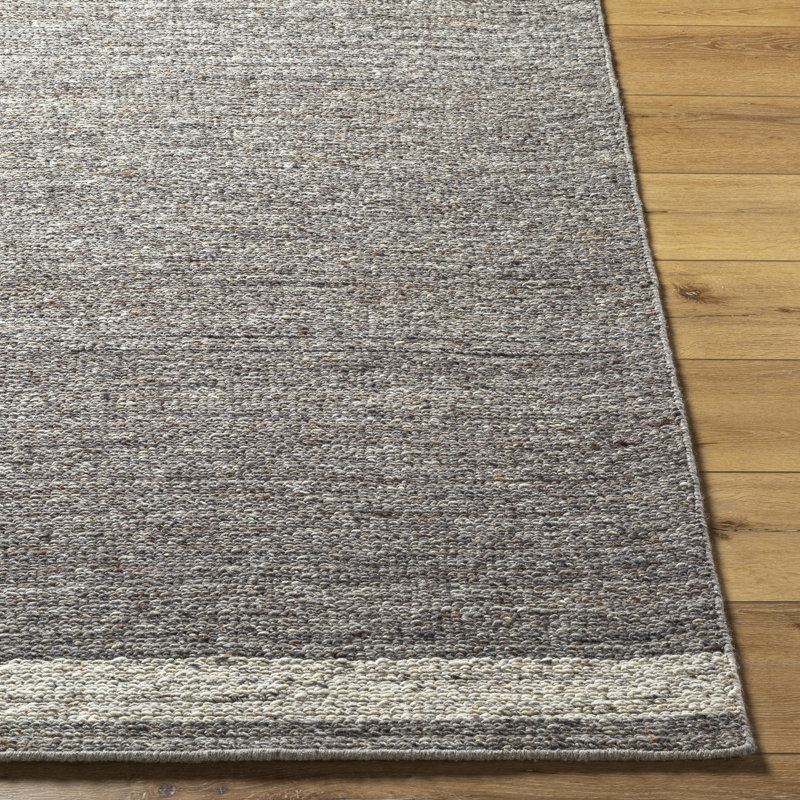 Germanicus Hand Tufted Wool Indoor Rug, Rectangle 6' x 9'