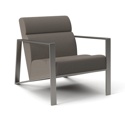 Marco 29'' Wide Genuine Leather Top Grain Leather Armchair