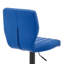 Tabouret de bar rotatif à hauteur ajustable Modern en similicuir, métal et contreplaqué-2109877511