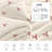 Premium Flannel Lightweight Blanket & 2 Pillow Shams Set with Red Bowknots on Cream Minimalist Decorative Ground, Ultra-Soft & Warm Cozy Bedding Set for All-Season, 60" x 80" Blanket + 2 Pillowcases Anti-Pilling & Machine Washable(Set of 3)